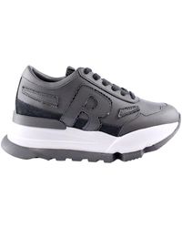 Rucoline - Elegante Schwarze Schlangenmuster Schuhe - Lyst