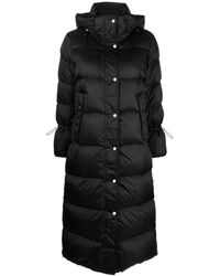 Moorer - Jassen ,Zwart ,Nylon Zwarte Puffer & Down Coat - Lyst