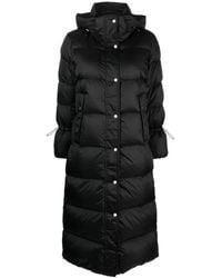 Moorer - Jassen ,Zwart ,Nylon Zwarte Puffer & Down Coat - Lyst