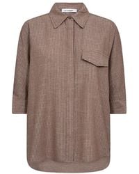 co'couture - Overhemden ,Bruin ,Shirts - Lyst
