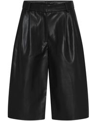 Bruuns Bazaar - Korte Broeken ,Zwart ,Lange Shorts - Lyst
