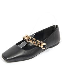 Steve Madden - Schwarze Ballerina Schuhe Queenie Modell - Lyst