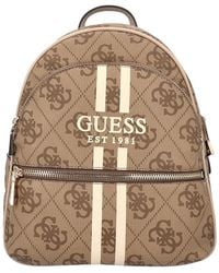 Guess - Brauner Modischer Rucksack Für Frauen - Lyst