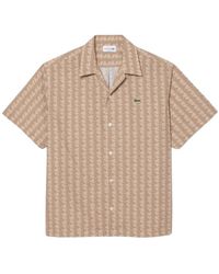 Lacoste - Short sleeve shirts - Lyst