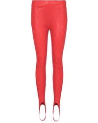 Balmain - Leather Trousers - Lyst