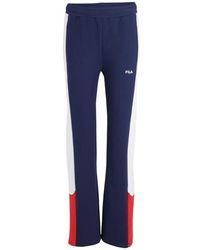 Fila - Baumwoll-sweatpants mit elastischem bund - Lyst