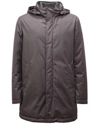 Herno - Piumino Down Half Coat - Lyst