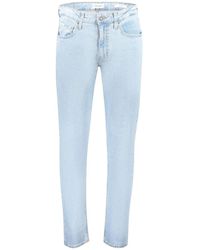 Guess - Blue Cotton Men Jeans - Lyst
