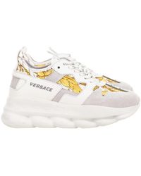 Versace - Schoenen ,Wit ,Slippers - Lyst