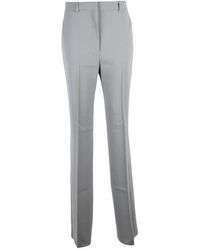 Max Mara - Broeken ,Grijs ,Wol Quasar Broeken - Lyst