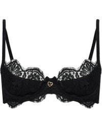DSquared² - Ondergoed ,Zwart ,Satijn Kanten Bh - Lyst