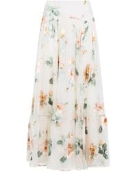 Zimmermann - Midi Skirts - Lyst
