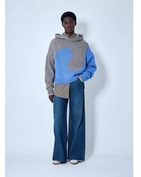 ERL Fantastic Hoodie in Blue for Men | Lyst