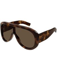 Gucci - Zonnebril Gg2164 S 002 Bruin/bruin Dames - Lyst