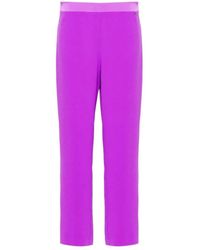 Twin Set - Trousers > straight trousers - Lyst