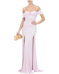 Elisabetta Franchi - Elegantes Mini-Kleid Mit Floralem Print - Lyst