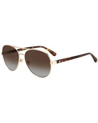 Kate Spade - Aviator Zonnebril Met Verlooplenzen - Lyst