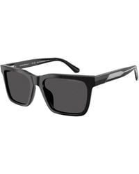 Emporio Armani - Sonnenbrille Ea4262U Schwarz - Lyst