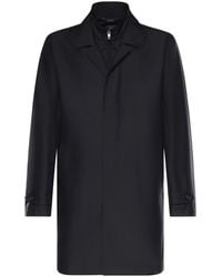 Fay - Single-Breasted Coats - Lyst