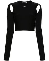 Off-White c/o Virgil Abloh - Tops > long sleeve tops - Lyst