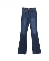 Liu Jo - Jeans ,Blauw ,Katoen Flare High Waist Jeans - Lyst