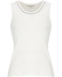 Panicale - Sleeveless Tops - Lyst