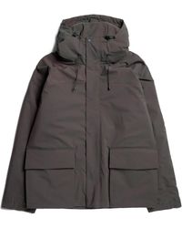 Norse Projects - Jassen ,Bruin ,Wol Herluf Alpinix Smart Merino Jacket - Lyst
