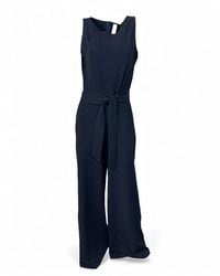 JAPANTKY - Jumpsuits & Playsuits ,Blauw ,Leer Jinae Stretch Overall Jumpsuit - Lyst