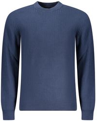HUGO - Truien & Vesten ,Blauw ,Trui Met Lange Mouwen - Lyst