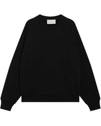Ami Paris - Hoodies & Sweatvesten ,Zwart ,Katoen Boxy Fit Sweatshirt - Lyst