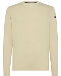 Rrd - Runder Gestrickter Baumwollpullover - Lyst