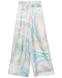 Zimmermann - The Illuminate Wide-Leg Trousers - Lyst