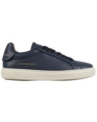 Alexander Smith - Soho Uomo Aus Glattem Blauem Leder - Lyst