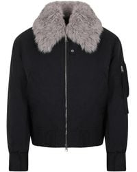 Ami Paris - Faux Fur & Shearling Jackets - Lyst
