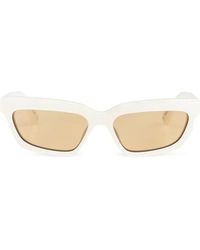 Jacquemus - Accessoires ,Wit ,Salon Zonnebril - Lyst