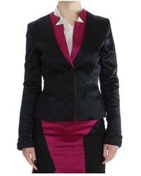 Exte - Luxus schwarz pink blazer - Lyst