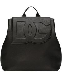 Dolce & Gabbana - Rucksack Mit Logo-Prägung - Lyst