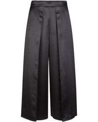 Eleventy - Wide Trousers - Lyst