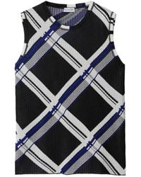 Burberry - Sleeveless Tops - Lyst
