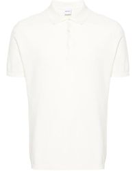 Aspesi - Weißes poloshirt klassischer kragen,weiße t-shirts und polos - Lyst