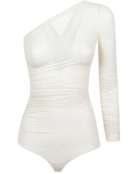 Wolford - Sheer Drape String Body - Lyst