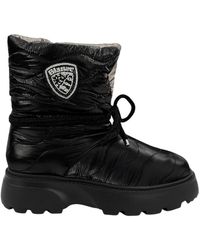 Blauer - Metallic-Effect Boot - Lyst
