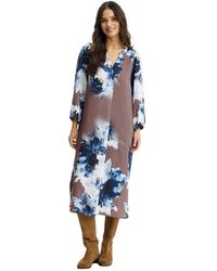 iN FRONT - Midi Jurk - Lyst