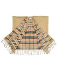Burberry - Jackets > capes - Lyst
