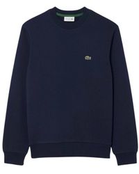 Lacoste - Classic Fit Fleece Sweatshirt - Lyst