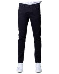 Only & Sons - Schwarze jeans mit reißverschluss und knopf - Lyst