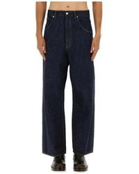 sunflower - Jeans ,Blauw ,Denim Wide Leg Denim Jeans - Lyst
