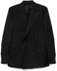 Lardini - Jassen ,Zwart ,Zwarte Jurk Collectie - Lyst