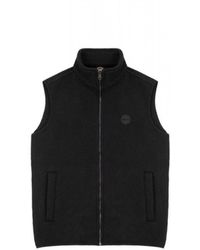 Colmar - Jassen ,Zwart ,Full Zip Logo Vest - Lyst