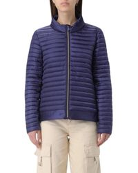 Save The Duck - Jassen ,Blauw ,Polyester Blauwe Puffer Jacket - Lyst